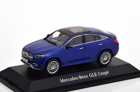 iScale 1:43 Mercedes Benz GLE Coupe C167 2019 blauw in dealer verpakking