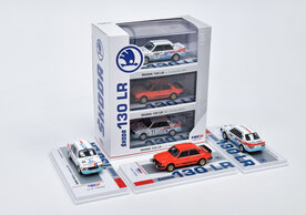 Fox18 1:64 Skoda 130 LR 3-pack set