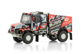 WSI 1:50 Iveco Torpedo Rally Dakar team Boss Machinery De Rooy