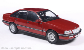 WhiteBox 1:24 Opel Senator B dark red binnenkort  verwacht