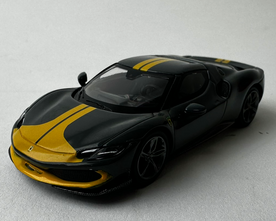 BBR 1:64 Ferrari 296 GTB Assetto Fiorano Grigio Scuro 2024