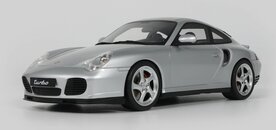 GT Spirit 1:18 Porsche 911 ( 996.2) Turbo Polar silver 2001. Levering 08-2026
