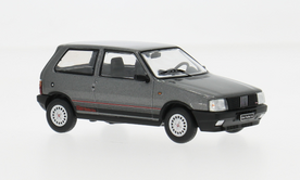 IXO 1:43 Fiat Uno Turbo i.e grijs 1984, in vitrine