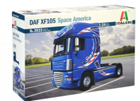 Italeri 1:24 Daf XF105 510 Space America Trekker, bowdoos