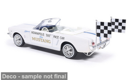 IXO 1:43 Ford Mustang, Indycar - Indianapolis 500 Pace Car 1964 -  IXO America. Verwacht - te reserveren