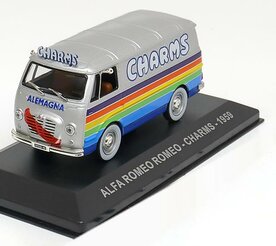 Atlas 1:43 Alfa Romeo Romeo - Charms- 1959 zilver