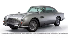 Norev 1:12 Aston Martin DB5 1963 Silver Birch. Verwacht 06-2026