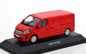 IScale 1:43 Opel VIVARO - B SPORT L2 rood - Opel Dealermodel