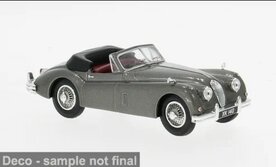 IXO 1:43 Jaguar XK 140 Cabriolet dark grey. Verwacht week 17