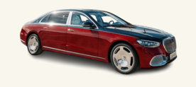 Norev 1:18 Mercedes Maybach S 680 4MATIC 2021 Nautical Blue/Patagonia Red. Verwacht 12-2026 - te reserveren