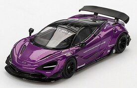 Mini GT 1:64 McLaren 720S LB Works 2020, paars LHD