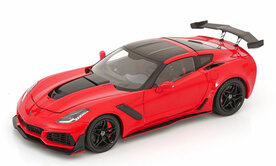 IXO 1:18 Chevrolet Corvette C7 ZR1 Coupe 2019 rood