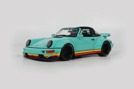 GT Spirit 1:18 Porsche RWB Gundam green 2024. Verwacht 10-2026 - te reserveren