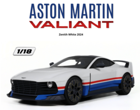GT Spirit 1:18 Aston Martin Valiant Zenith white 2024. Levering 01-2027