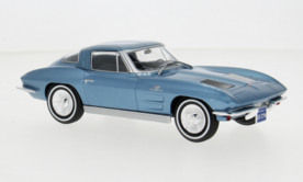 Whitebox 1:24 Chevrolet Corvette (C2) Stingray 1963 blauw