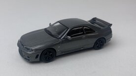 Mini GT 1:64 NISSAN Skyline GT-R Dark Metal Gray (NISMO BCNR33 CRS Version) RHD