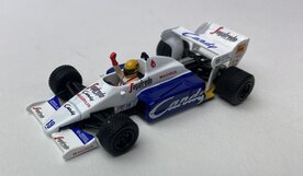 Mini GT 1:64 Toleman TG184, No 19 Ayrton Senna 1984 Monaco Grand Prix 2nd Place LHD