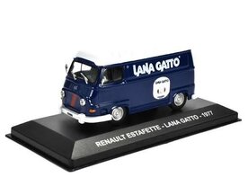 Atlas 1:43 Renault Estafette Van Lana Gatto 1977 blauw wit