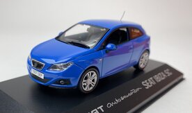 Seat Collection 1:43 SEAT New Ibiza Sport Coupe 3 deurs 2009 blauw