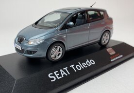 Seat Collection 1:43 SEAT Toledo 2004 blauwgrijs metallic