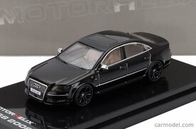 Motorhelix 1:64 Audi S8 2008 zwart