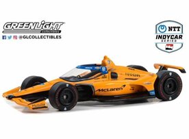 Greenlight 1:64 Alexander Rossi No 7, Arrow McLaren (Arrow McLaren 60th Anniversary Triple Crown Accolade Indianapolis 500 Livery) *NTT Indycar*, orange