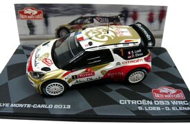 Atlas 1:43 Citroen DS 3 WRC S Loeb - D Elena Rally Monte Carlo 2013