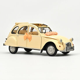 Norev 1:18 Citroen 2CV 1986 Beige Wedding Gift. Levering 10-2026
