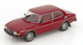 MCG 1:18 Saab 99 EMS donkerrood 1977
