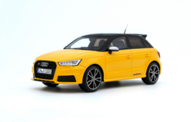 Otto Mobile 1:18 Audi S1 Sportback Vegas Yellow 2015