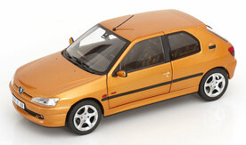 Norev 1:18 Peugeot 306 S16 1997 Blaze Yellow