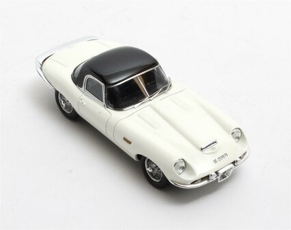 Matrix 1:43 Jaguar E-type Roadster Italsuisse/Frua wit gesloten 1964