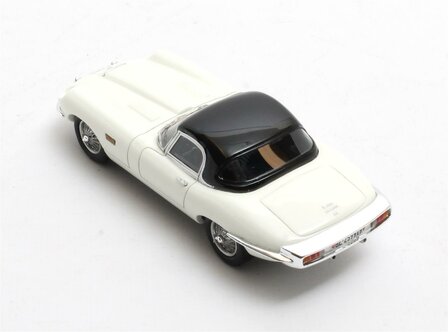 Matrix 1:43 Jaguar E-type Roadster Italsuisse/Frua wit gesloten 1964