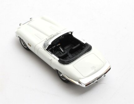 Matrix 1:43 Jaguar E-type Roadster Italsuisse/Frua wit open 1964