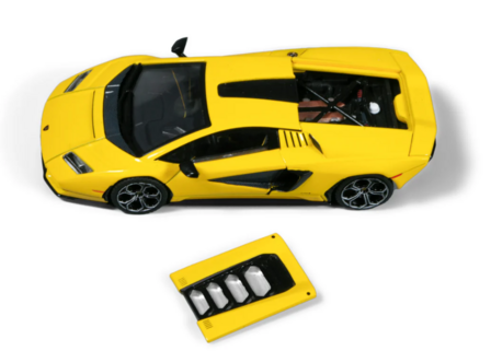 Hung Hing Collectible 1:64  Lamborghini Countach LPI 800-4 - Super Car Collection  Giallo Countach