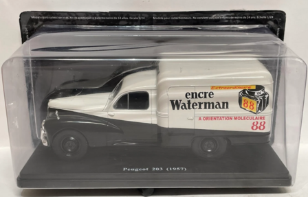 Atlas 1:24 Peugeot 203 &quot; encre Waterman&quot; 1957