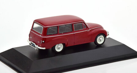 Atlas 1:43 Auto Union 1000S, bordeaux 1962 in blisterverpakking