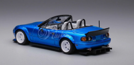 Microturbo 1:64 Custom Mazda MX5 - RB blauw