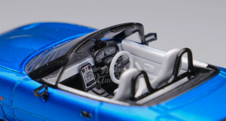 Microturbo 1:64 Custom Mazda MX5 - RB blauw