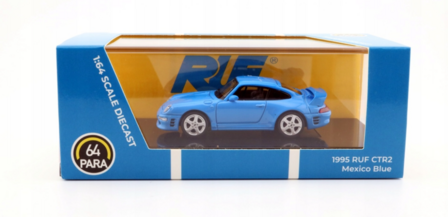 Para 64 1:64 Porsche RUF CTR2 Mexico 1995 blauw LHD