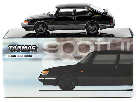 Tarmac 1:64 Saab 900 Turbo Black &quot;Global64&quot;