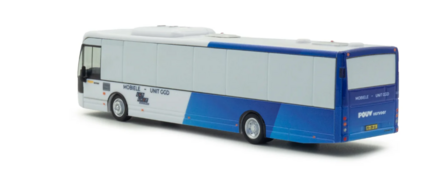 Holland Oto 1:87 VDL Ambassador mobiele unit GGD wit