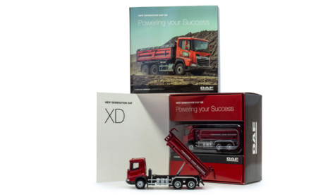Holland Oto 1:87 DAF XD Kipper Rouge Flamme - Powering Your Success