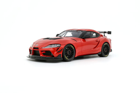 Otto Mobile 1:18 Toyota Supra GT4 100 Edition Plasma orange 2023. Levering 07-2025