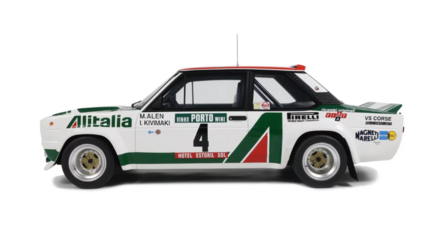 Otto Mobile 1:12 Fiat 131 Abarth M. Alen Rallye Portugal 1978. levering 07-2025