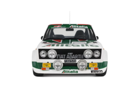 Otto Mobile 1:12 Fiat 131 Abarth M. Alen Rallye Portugal 1978. levering 07-2025
