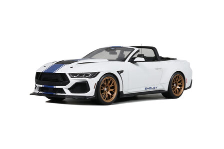 GT Spirit 1:18 Ford Shelby Mustang Supersnake white 2025. Levering 01-2026