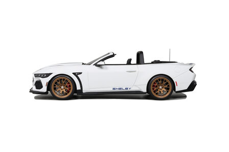 GT Spirit 1:18 Ford Shelby Mustang Supersnake white 2025. Levering 01-2026