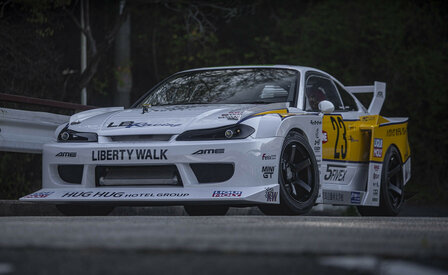 GT Spirit 1:18 Nissan S15 Silva LB Super Silhoutte white 2021. Levering 01-2026