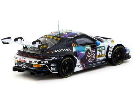 Tarmac 1:64 Porsche 911 GT3 R no 75 Laurin Heinrich &quot;KUS Team Bernhard&quot; &quot;Deutsche Tourenwagen Masters&quot; (2023) &quot;Hobby64&quot; 